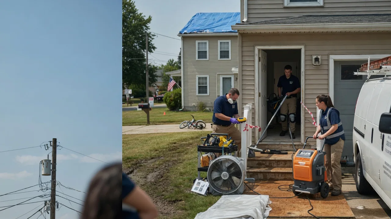 Water Damage Repair in Tatamy, PA near me
